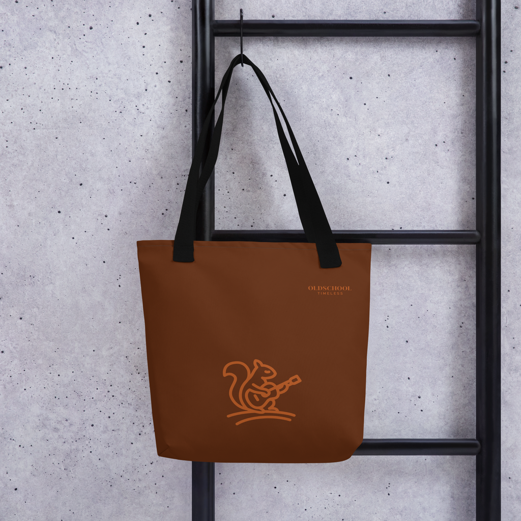 OT Autumn Bag, Vorderansicht Braunes Eichhörnchen am Haken