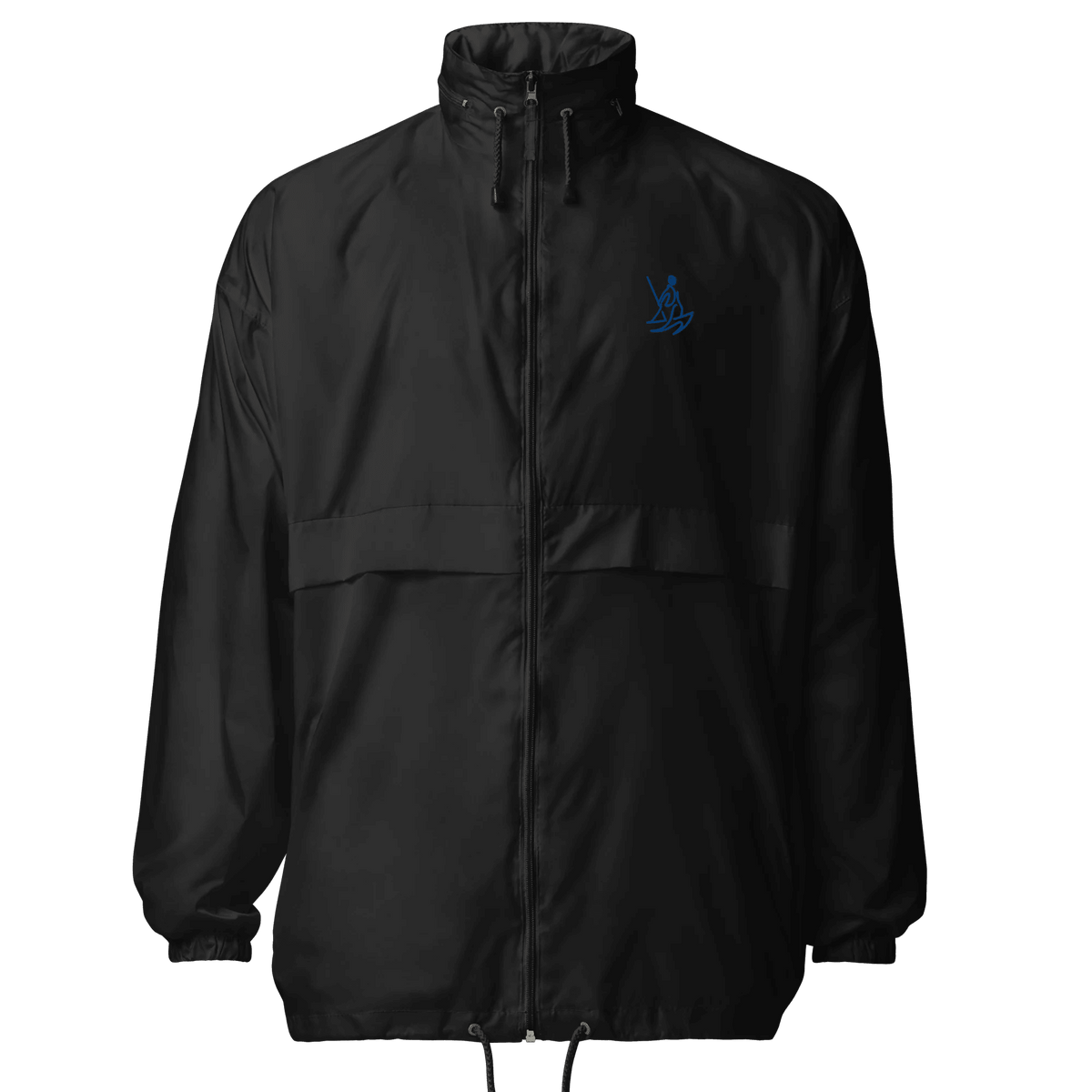 Embroidered Design Windbreaker - EMBROIDERY - Oldschool Timeless