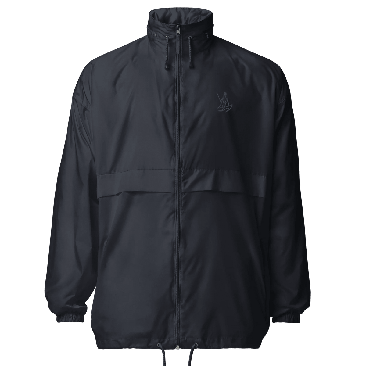 Embroidered Design Windbreaker - EMBROIDERY - Oldschool Timeless