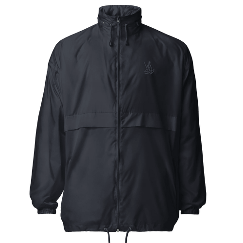 Embroidered Design Windbreaker - EMBROIDERY - Oldschool Timeless